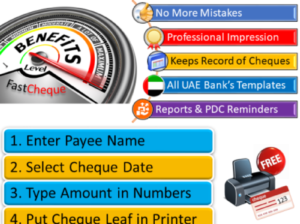 Cheque Printing Software in UAE