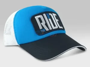 Ride Cap – Blue/Black & White