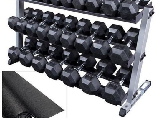 Buy Rubber Dumbbell from Manufacturer