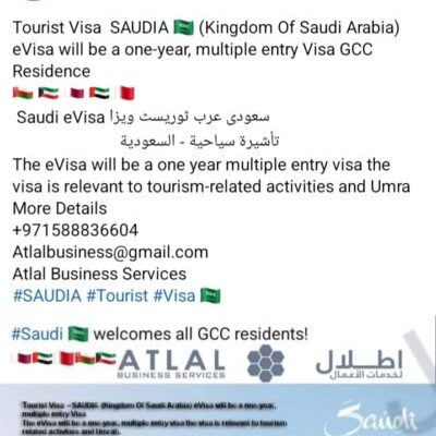 Saudi visit visa apply for an eVisa