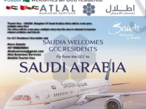 Tourist Visa – SAUDIA multiple entry Visa GCC