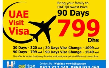 UAE Visit Visa at Low Rate