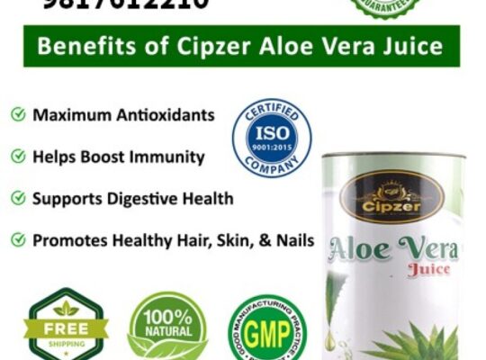 Aloe Vera Juice is beneficial for health