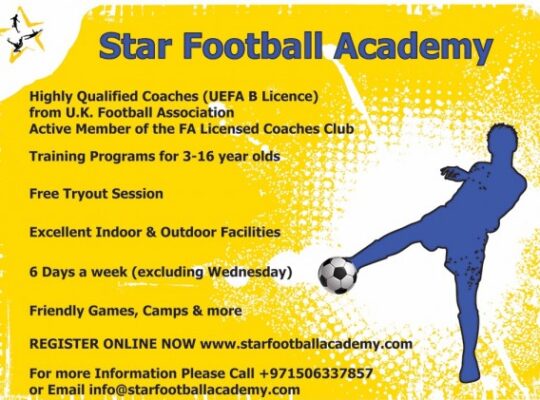 Starfootballacademy A Finest Coaching Center Acros