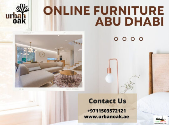 buy furniture online in Abu Dhabi?