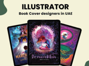 Illustrator book cover designer