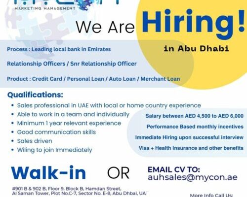 Walk In Interview For Relationship Officer