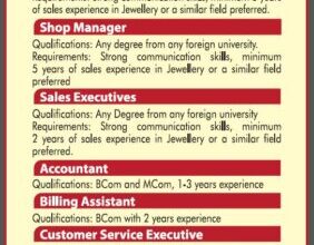 Urgently Required Staff For Al Muqtadir Gold