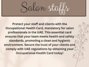 Get Your Salon’s Occupational Health Cards