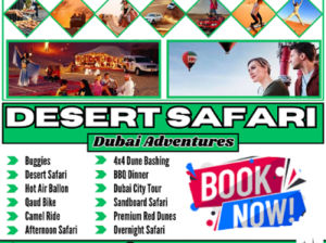 Hot air Balloon Adventures Dubai