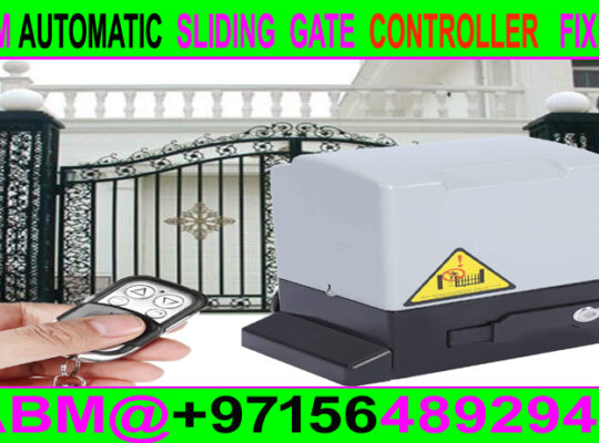 Automatic Sliding Gate controller Machine Fixing A