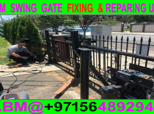 Automatic Gate Barrier Fixing Company Dubai Ajman