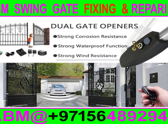 Automatic Gate Barrier Fixing Company Dubai Ajman