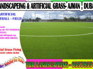 Football field Artificial Grass Fixing Dubai