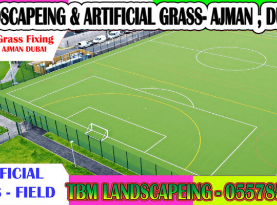 Football field Artificial Grass Fixing Dubai