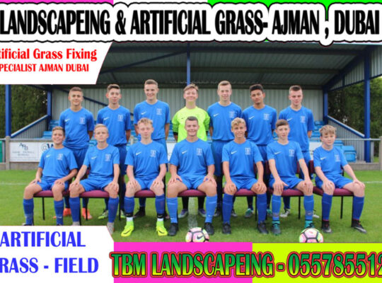 Football field Artificial Grass Fixing Dubai