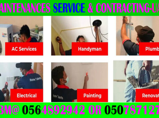 Home Maintenance Service ajman Dubai Sharjah