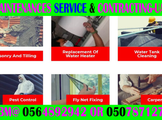 Home Maintenance Service ajman Dubai Sharjah