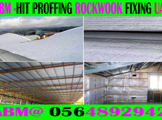 Roof Hit Proofing Rockwool fixing Contractor In Du