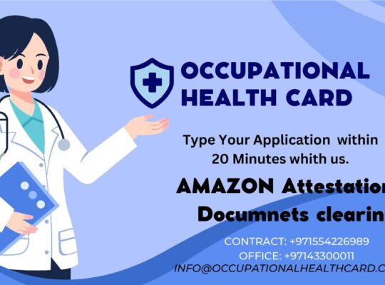 Occupational Health Card Application Dubai