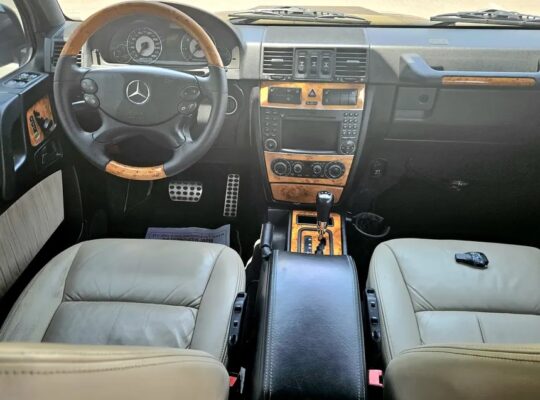 2009 Mercedes G55 AMG Supercharged / Gcc Specs