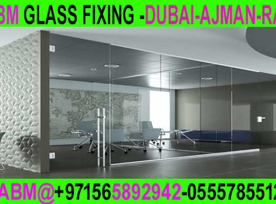 Glass Partition Contractor Ajman Dubai Sharjah