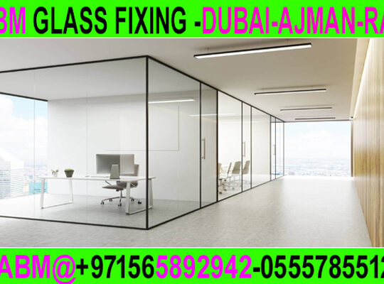 Glass Partition Contractor Ajman Dubai Sharjah