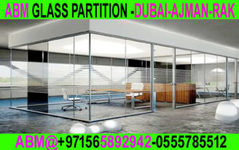 Office Room glass partition company ajman dubai sh