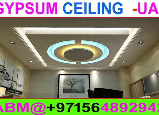 Gypsum ceiling contractor in Umm Al Quwain Dubai