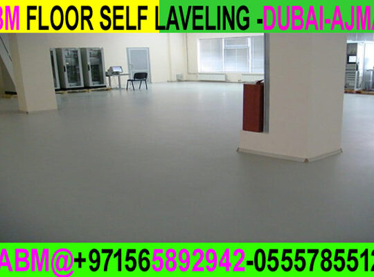 Micro cement floor Screeding Company Ajman Dubai S