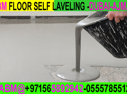 Micro cement floor Screeding Company Ajman Dubai S