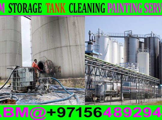 Oil Storage Tank Cleaning Services work Ajman