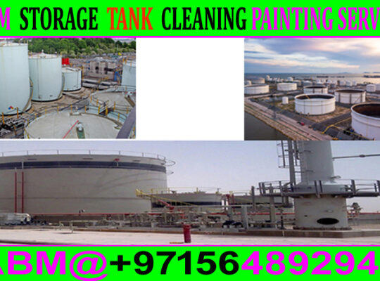 Oil Storage Tank Cleaning Services work Ajman