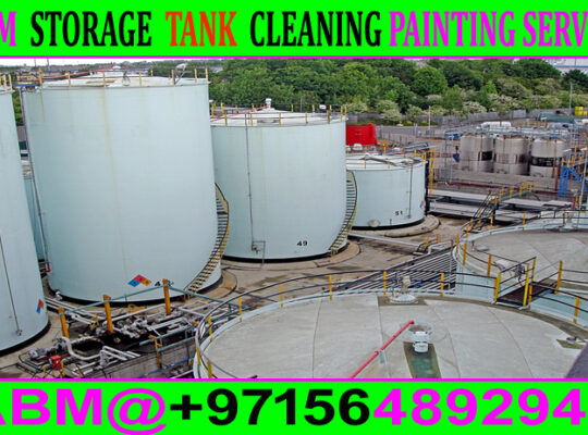 Oil Storage Tank Cleaning Services work Ajman