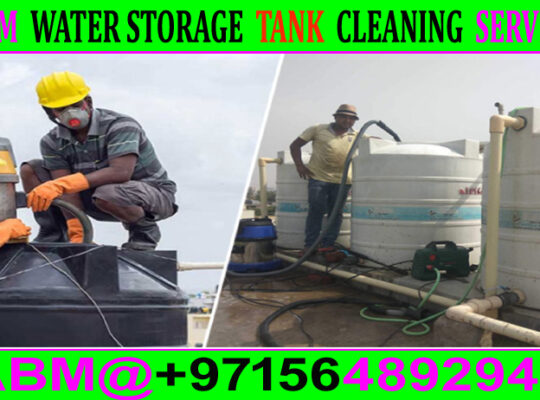 Water Tank Cleaning Services work Ajman Fujeirah,