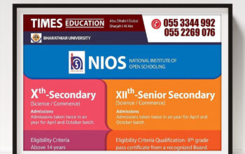 NIOS Courses and Study Center in Dubai