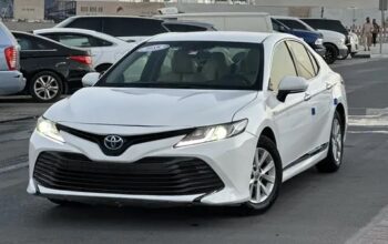 كامري خليجي موديل 2018 نص فل رقم تنين بصمه رنكات ش