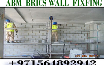 Block wall Fixing work Contractor ajman sharjah