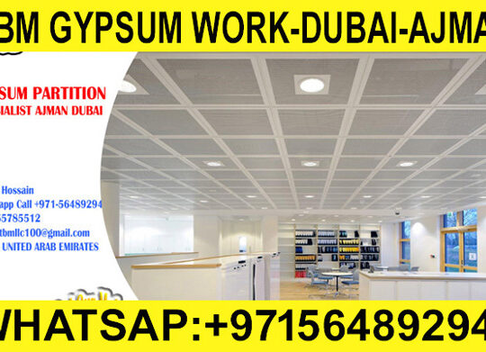 False Ceiling Contractor Ajman Dubai Sharjah +9715