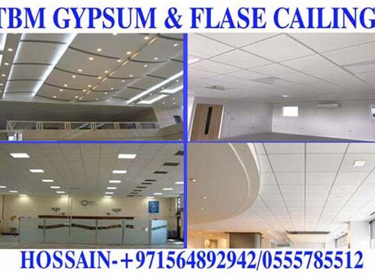 False Ceiling Contractor Ajman Dubai Sharjah +9715