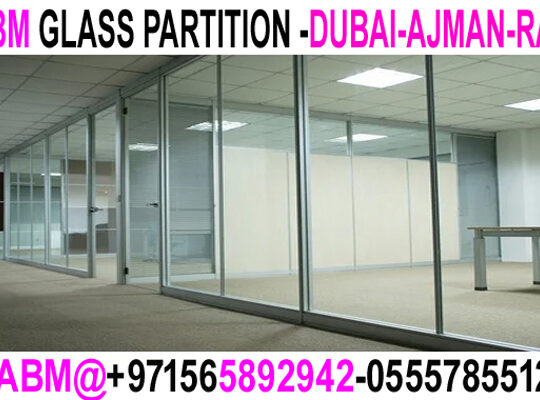 Glass fixing contractor Ajman Dubai Sharjah Ras al