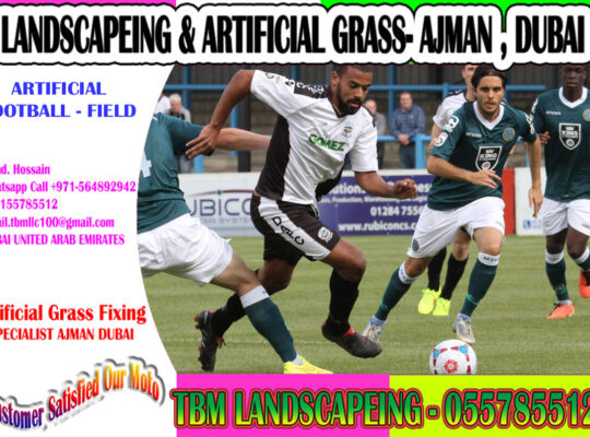 Football field Artificial Grass Fixing Dubai , aj