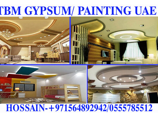 Gypsum Decoration & Painting Contractor Ajman Duba