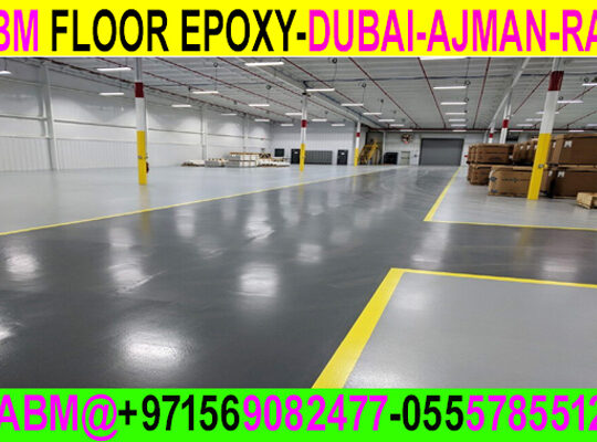 Industrial Epoxy flooring Company in Ajman Dubai