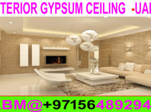 Gypsum ceiling contractor in Umm Al Quwain Dubai