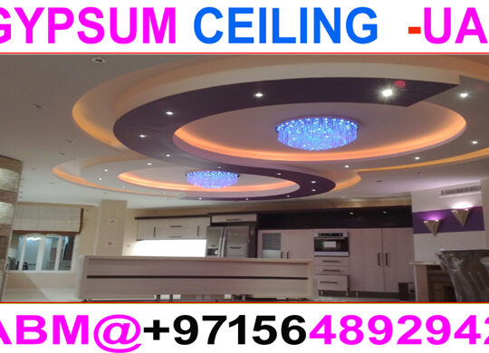 Gypsum ceiling contractor in Umm Al Quwain Dubai