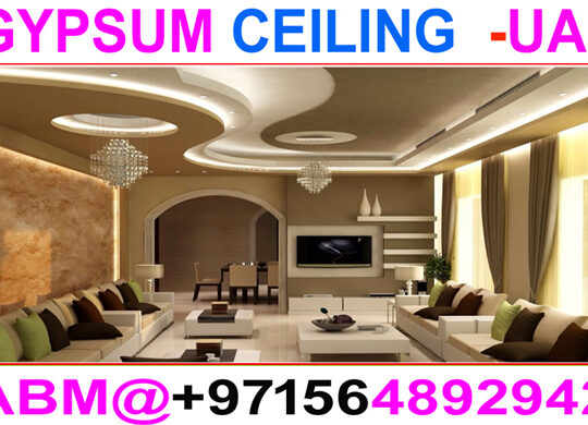 Gypsum ceiling contractor in Umm Al Quwain Dubai