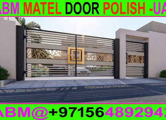 Aluminum Main Gate Fixing Contractor in Ajman , Du