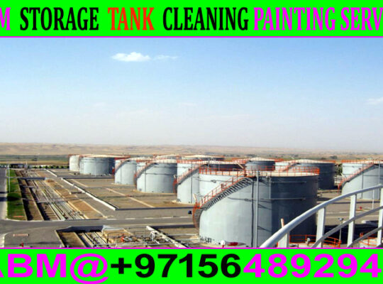 Oil Storage Tank Cleaning Services work Ajman