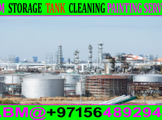 Oil Storage Tank Cleaning Services work Ajman